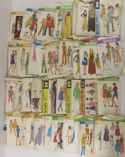Vintage McCall's dress and other patterns