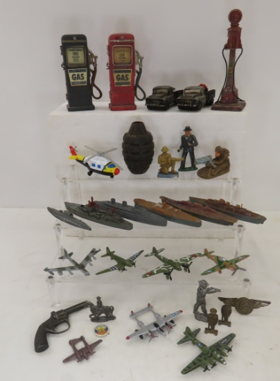 Tootsietoy & Plastic Ships, and Other Toys