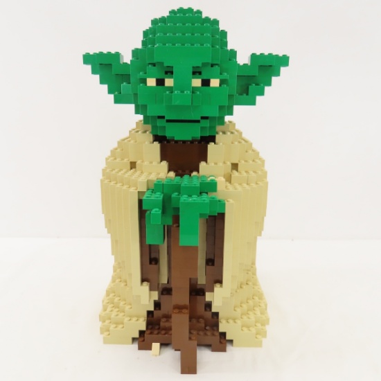 Lego Yoda assembled, 14" Tall