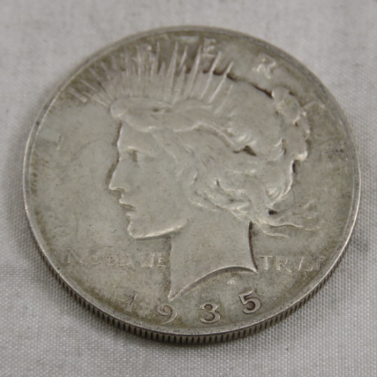 1935 S Peace Silver Dollar