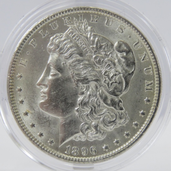 1896 Morgan Silver Dollar BU