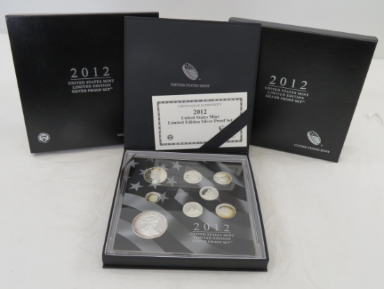 2012 LE US Mint Silver Proof Set with Silver Eagle