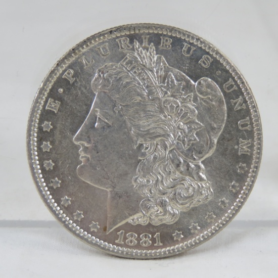 1881 O Morgan Silver Dollar MS60