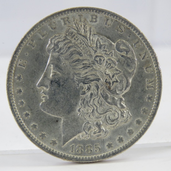 1885 O Morgan Silver Dollar BU