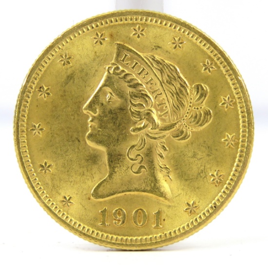 1901 $10 Liberty Head Eagle
