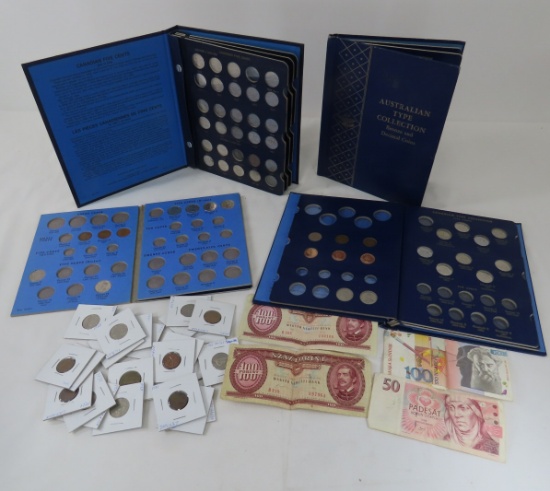 Canadian & Australian Coin Books & more