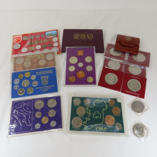 Mixed foreign proof and mint sets