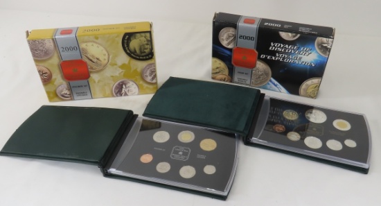 2000 & 2000 Silver Canadian Proof Sets