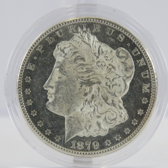 1879 S Morgan Silver Dollar BU