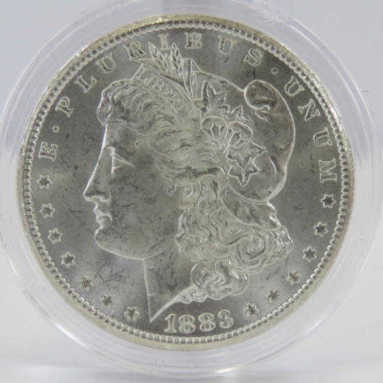 1883 CC Morgan Silver Dollar BU