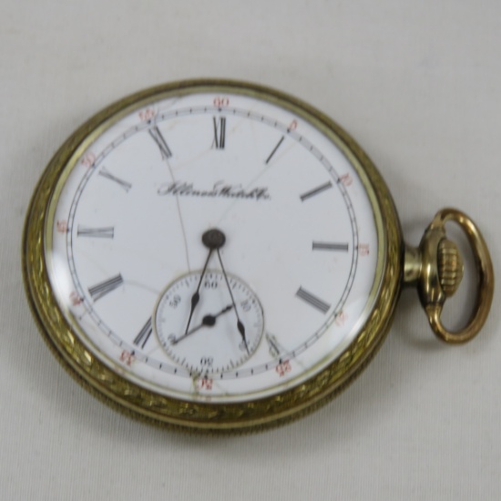 1896 Illinois Watch Co Grade 171 Pocket Watch