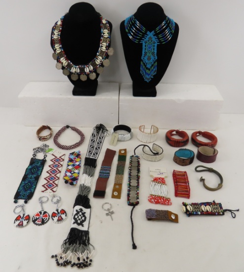 Native & Tribal Bead Work Jewelry
