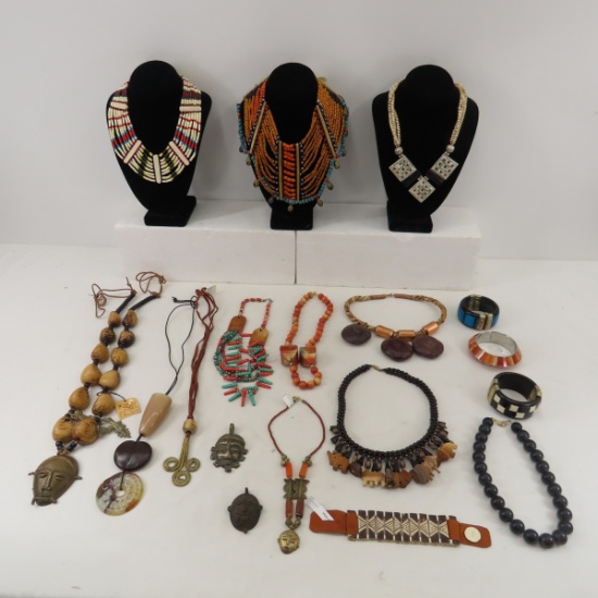Kenyan and Other Tribal Bead Jewelry
