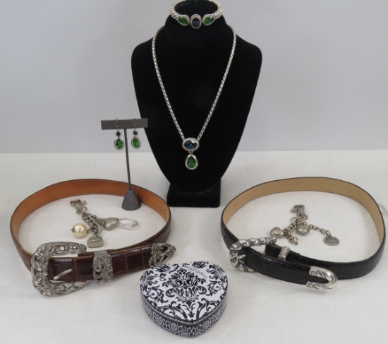 Brighton Jewelry Set, Belt & Ananabella Belt