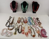Ann Maurice, African, Shell and Other Bead Jewelry