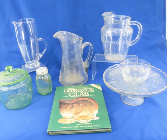 Vintage & Antique Glassware- Pitchers