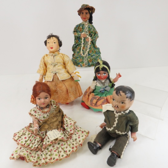 Antique Perez & other dolls