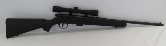 Savage Model 93F .22 WMR Rifle with Scope & Bag