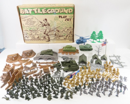Marx Battleground Play Set in Box
