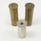 2 Winchester Brass & 1 Steel 12GA Shells