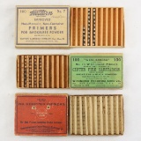 3 Antique Primer Boxes & Some Primers