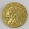 1911 $2 1/2 Gold Indian Head Quarter Eagle