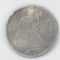 1872 Seated Liberty Silver Dollar