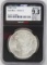 1881 O Morgan Silver Dollar NGCX Mint State 9.3