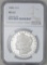 1880 S Morgan Silver Dollar NGC MS62