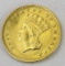 1889 $1 Gold Princess Head