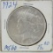 1924 Peace Silver Dollar