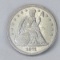 1871 Seated Liberty Silver Dollar