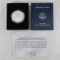 2008 W American Silver Eagle Uncirculated with box