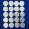 20 1OZT Silver Buffalo Rounds BU