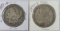 1897 O & 1897 S Morgan Silver Dollars