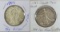1986 & 1987 American Silver Eagles
