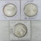 2006, 2008, & 2009 American Silver Eagles