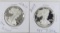2017 & 2019 Proof American Silver Eagles
