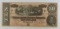 1864 Confederate States $10 Note