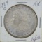 1884 O Morgan Silver Dollar