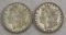 1921 D & S Morgan Silver Dollars