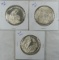 3 Sterling Silver Rounds