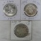 3 1 ozt .999 Silver Rounds, 1984 Prospector