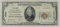 1928 $20 Nat Currency Note Columbia Bank Wash DC