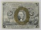 1863 5 cent Fractional Currency Note