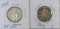 1928 & 1929 Standing Liberty Quarters