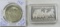 Pony Express Silver Token & 1ozt Silver Bar