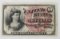 1863 10 cent Fractional Currency Note