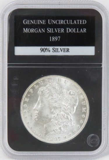 1897 Morgan Silver Dollar PCS UNC