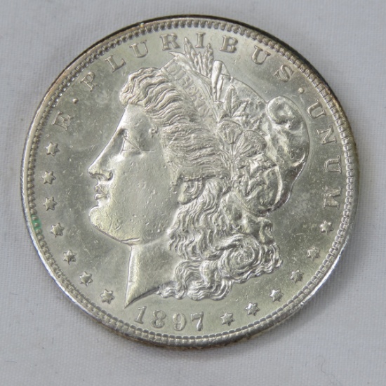 1897 S Morgan Silver Dollar